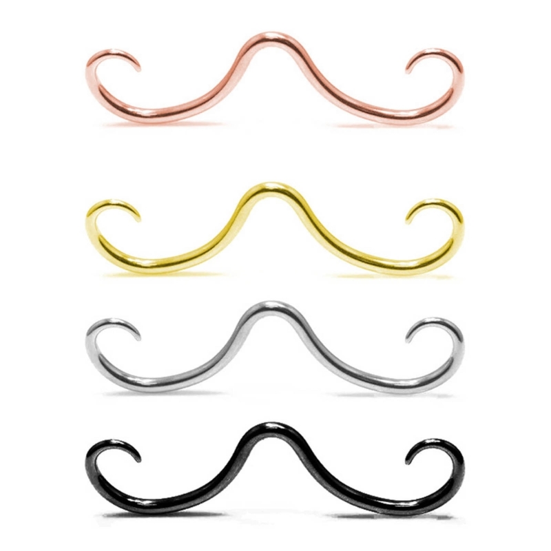 Body Jewelry Hangers - Paslanmaz Çelik Burun Halkaları Septum Bıyık