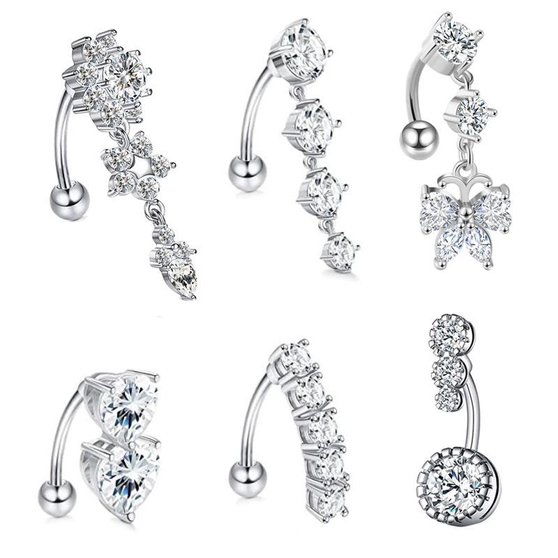 Body Jewelry Belly Button Rings - Göbek Deliği Halkası Sarkan Göbek Halkaları