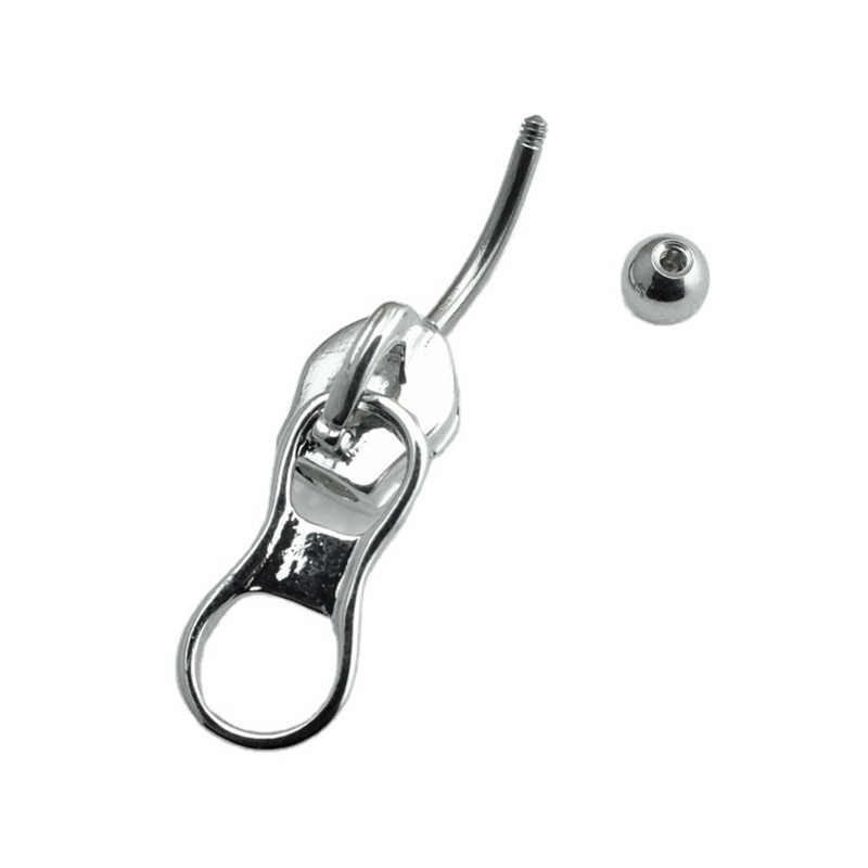 Body Jewelry Belly Button Rings - # 1 adet Punk göbek halkaları