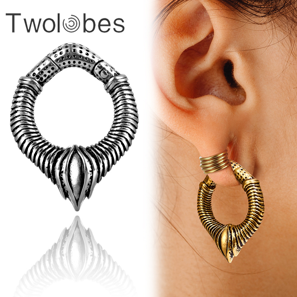 Body Jewelry Hangers - Twolobes 2 adet 316 paslanmaz çelik