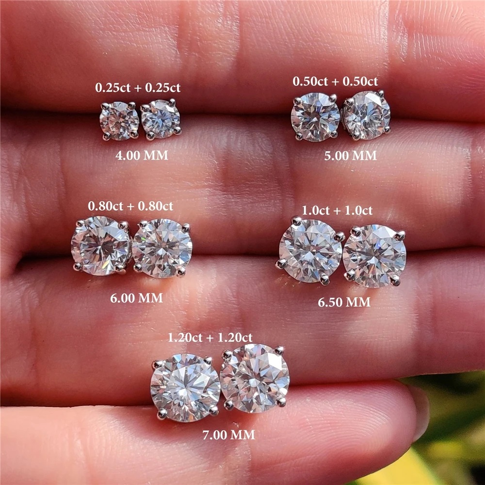 Body Jewelry Diamond - SMTCAT 0.5-1.2 Karat D Renk Mozanit