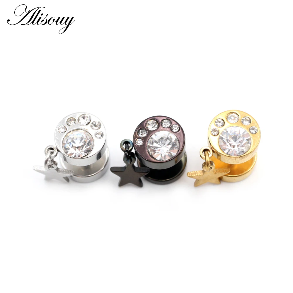 Body Jewelry Hangers - Alisouy 2 Parça Paslanmaz Çelik Askılı