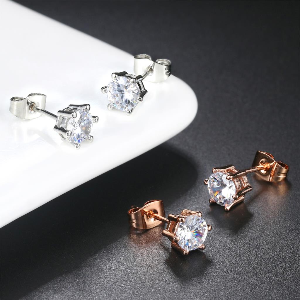 Klasik CZ kristal gül altın re - Body Jewelry Diamond incelemesi ve fiyatı
