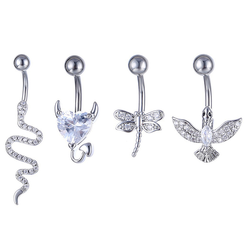 Kristal göbek göbek piercingi  - Body Jewelry Belly Button Rings incelemesi ve fiyatı