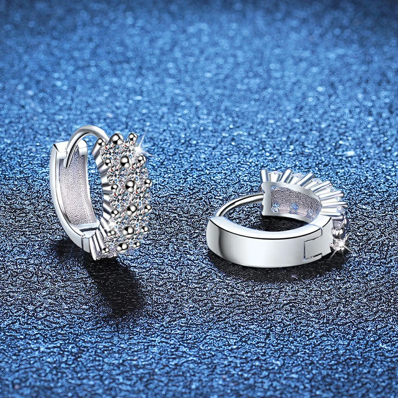 NeeTim 2mm tam Moissanite küpe - Body Jewelry Diamond incelemesi ve fiyatı