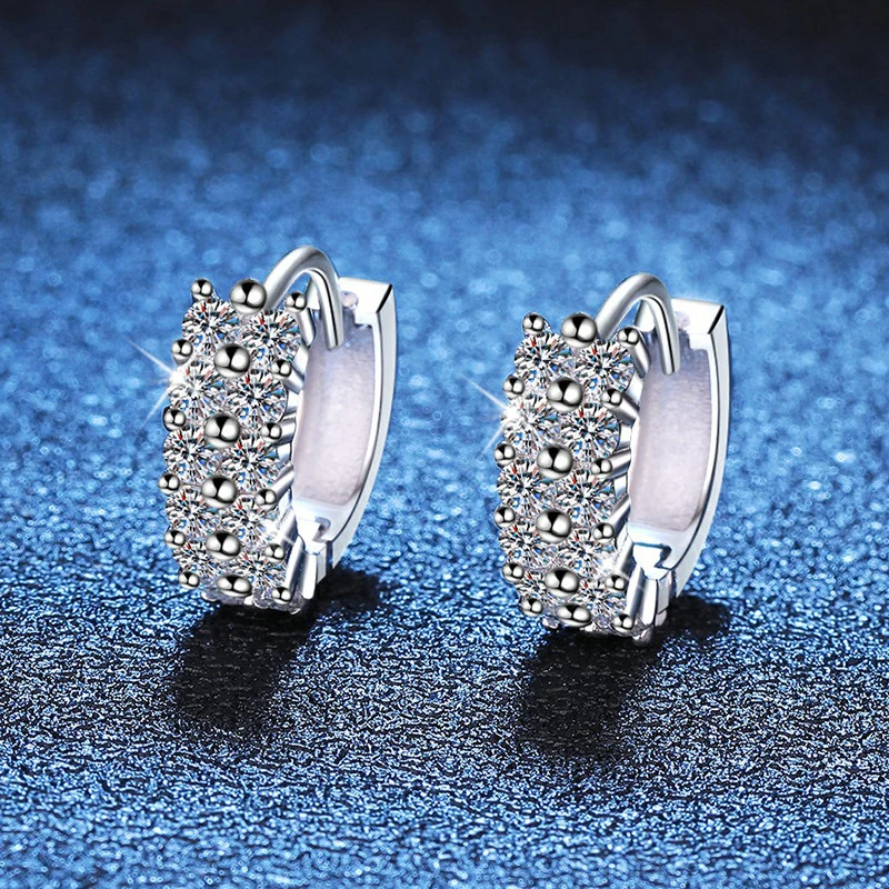 NeeTim 2mm tam Moissanite küpe - Body Jewelry Diamond incelemesi ve fiyatı