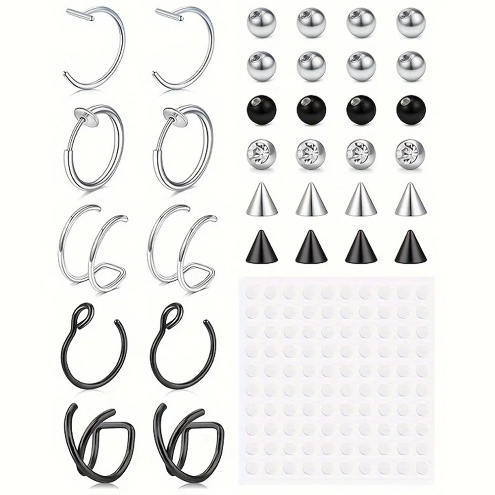 Sahte Piercingler Sahte Dudak  - Body Jewelry And Earrings incelemesi ve fiyatı