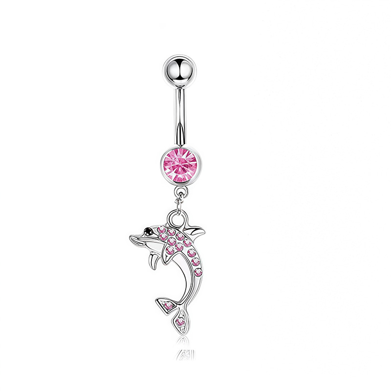 1 adet pembe taç göbek halkala - Body Jewelry Belly Button Rings incelemesi ve fiyatı