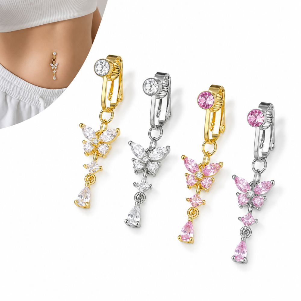 Göbek Deliği Takısı Kelebek Ta - Body Jewelry Belly Button Rings incelemesi ve fiyatı