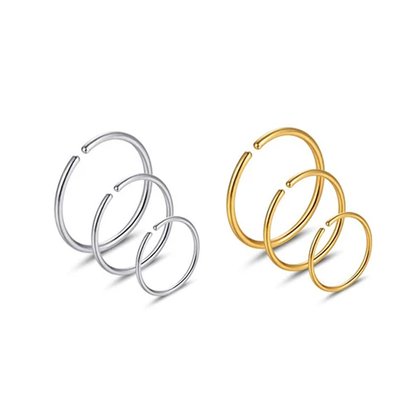 6 adet/grup hipoalerjenik buru - Body Jewelry And Earrings incelemesi ve fiyatı
