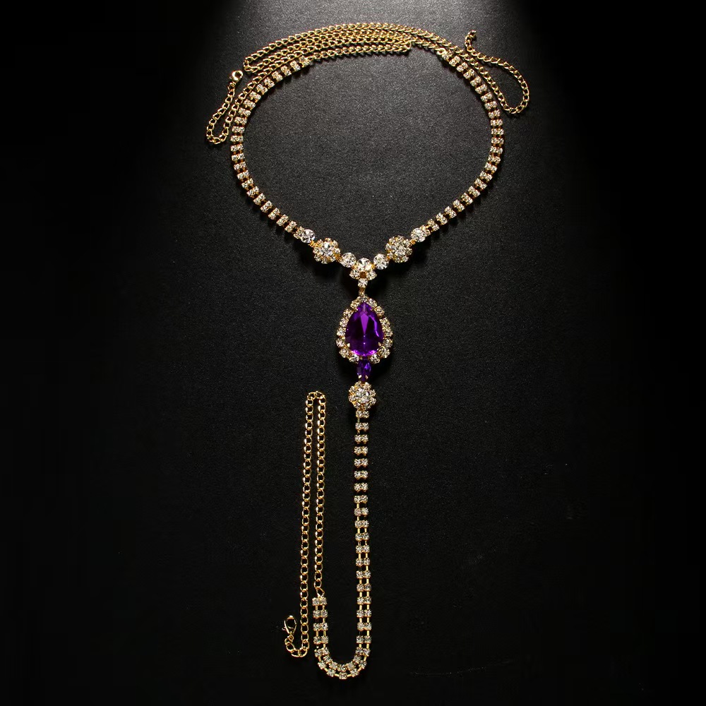 Popüler Mor Elmas Su Damlası İ - Body Jewelry Diamond incelemesi ve fiyatı