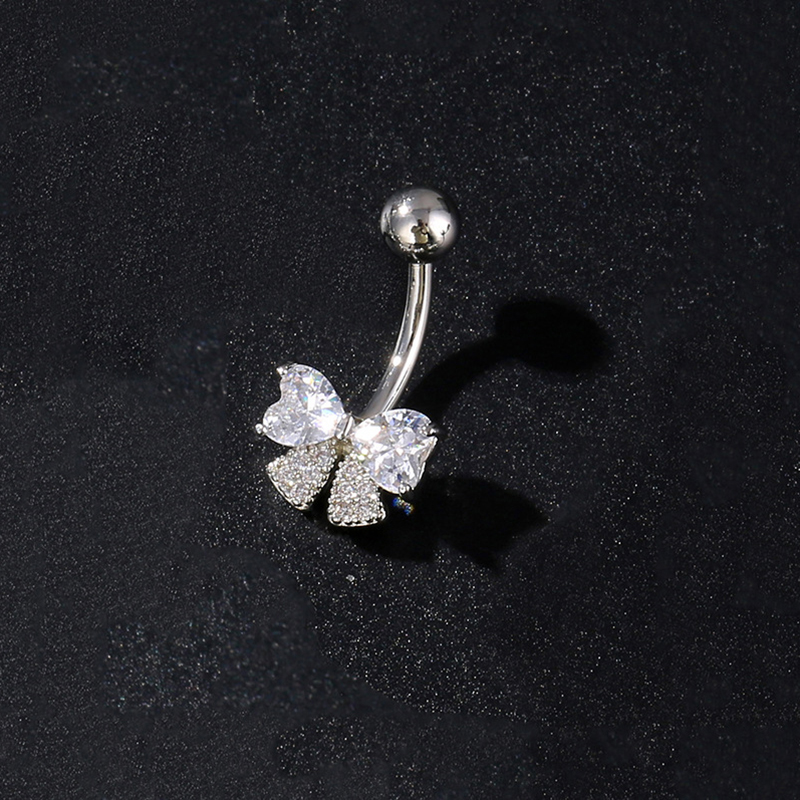 Yeni Paslanmaz Çelik Kelebek Ç - Body Jewelry Belly Button Rings incelemesi ve fiyatı